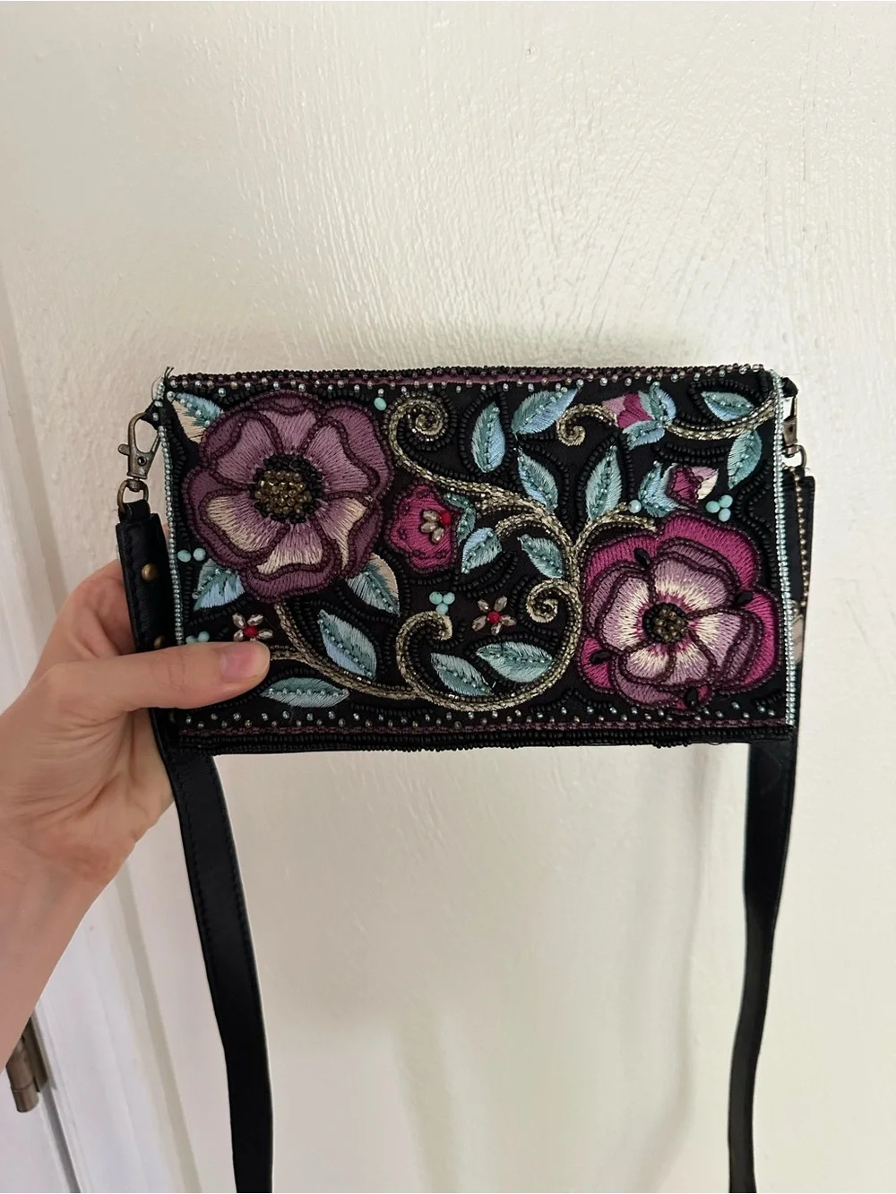 Mary Frances hand beaded